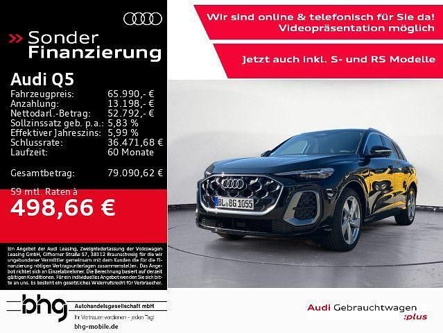 Mythosschwarz metallic Gebraucht 2025 Audi Q5 Ambiente SUV | 65.990 € (Guter Preis) - Bild 1/4
