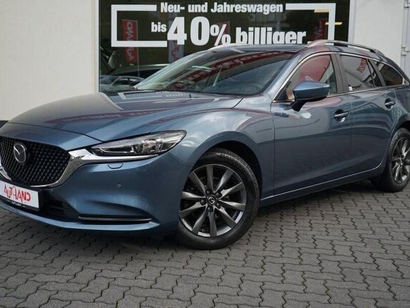 Gebraucht Mazda 6 145 PS (106 kW) 2021 Bluereflexmet. (metallic) Kombi