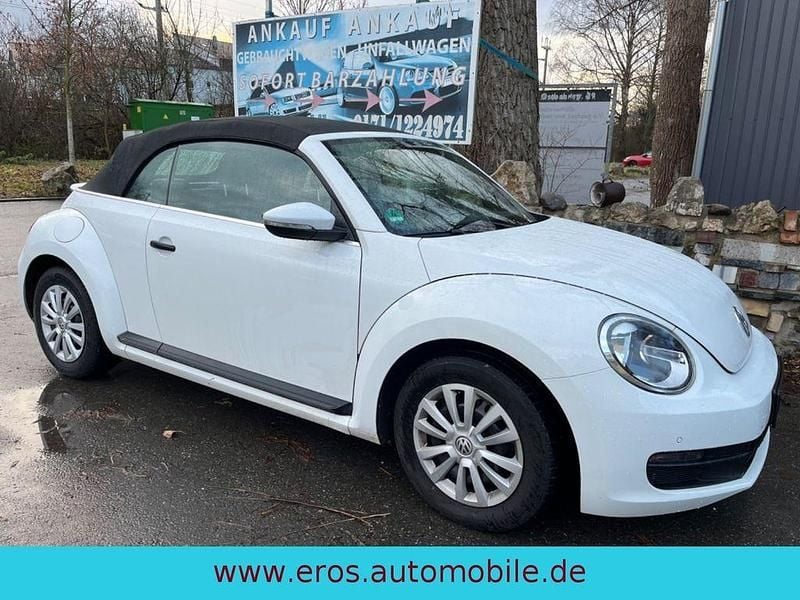 Gebraucht VW Beetle Cabriolet Basis 105 PS (77 kW) 2015 Weiß Cabrio