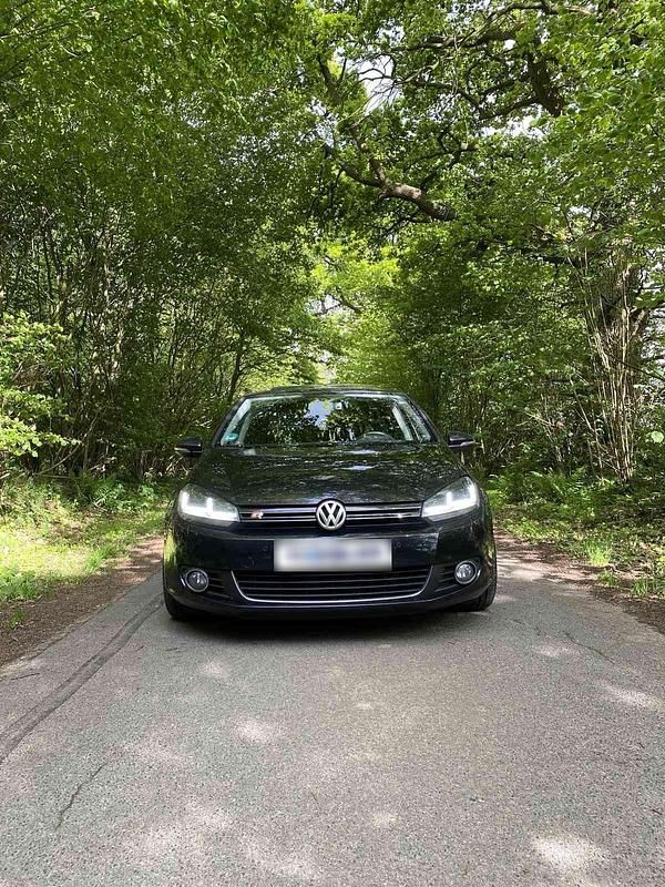 Gebraucht VW Golf VII R 2012 Schwarz Limousine