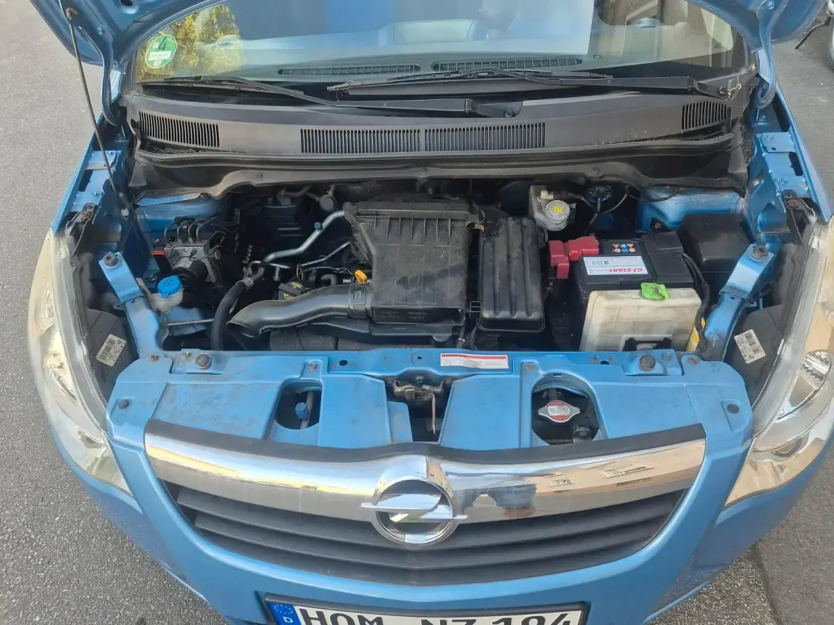Occasion Opel Agila 63 ch (46 kW) 2009 Bleue Citadine