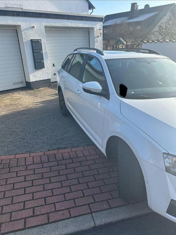 Gebraucht Skoda Octavia vRS 184 PS (135 kW) 2014 Weiß Kleinwagen
