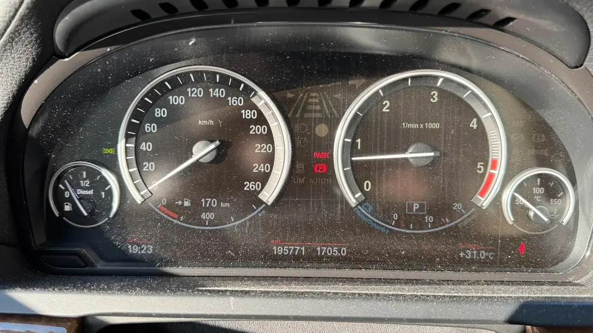 Gebraucht BMW 730 245 PS (180 kW) 2010 Blau Limousine
