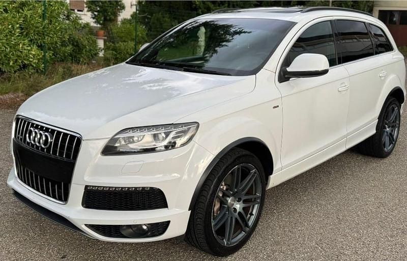 Weiß Gebraucht 2013 Audi Q7 S-Line SUV | 12.900 € (Guter Preis) - Bild 1/4