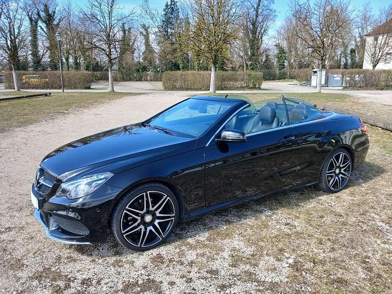 Usata Mercedes E350 252 CV (185 kW) 2013 Nero Cabrio
