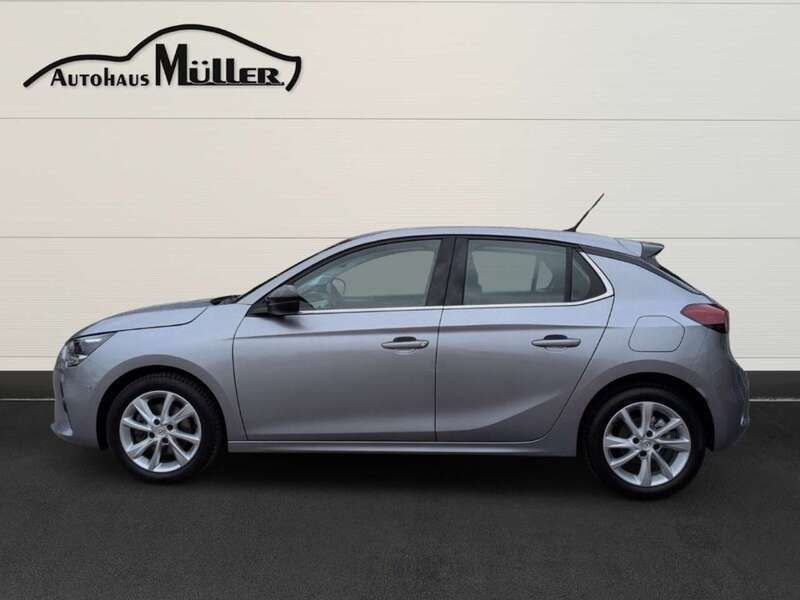 Gebraucht Opel Corsa Elegance 102 PS (75 kW) 2022 Kontrast grau/quarz silber Kleinwagen