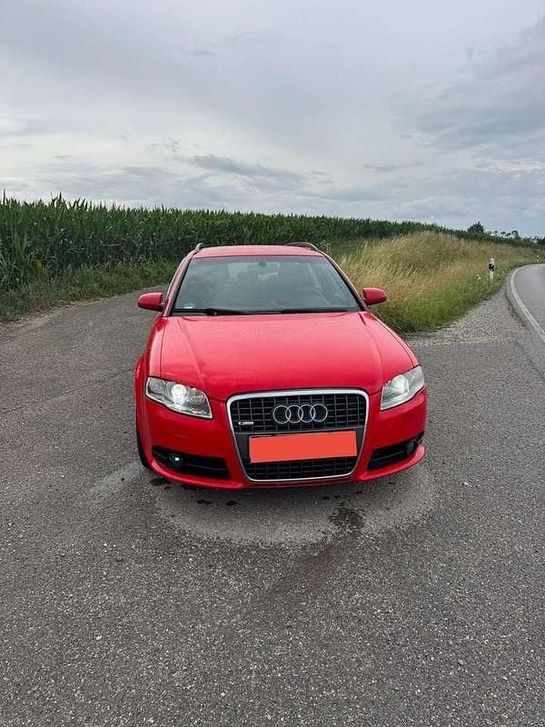 Rot Gebraucht 2007 Audi A4 S-Line Kombi | 3.499 € (Fairer Preis) - Bild 1/4