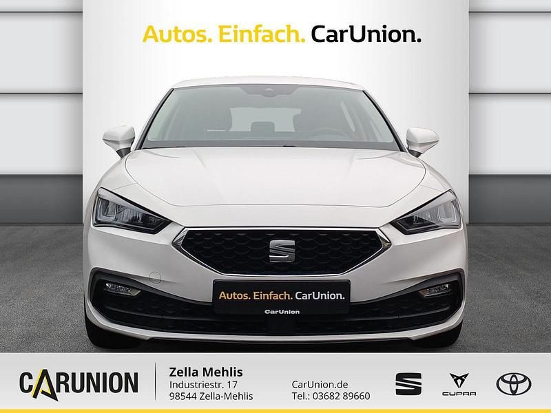 Gebraucht Seat Leon Style 110 PS (80 kW) 2021 Weiß Limousine