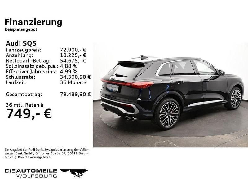Gebraucht Audi SQ5 Sport 367 PS (269 kW) 2025 Mythosschwarz metallic SUV