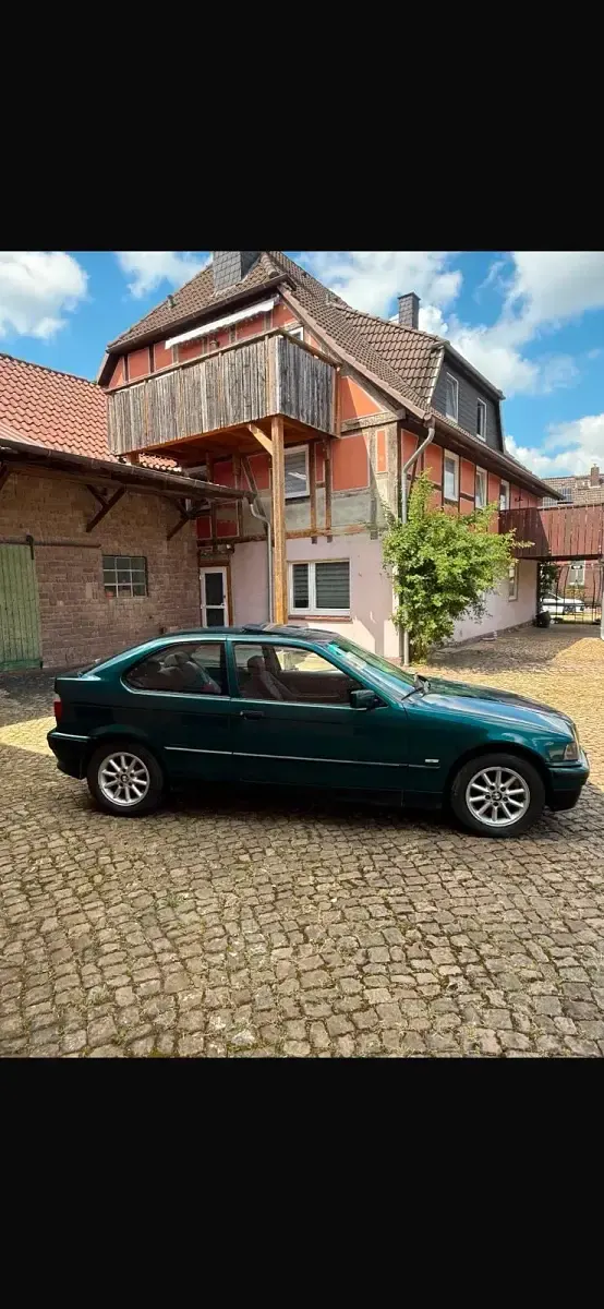 Gebraucht BMW 316 Compact 102 PS (75 kW) 1997 Grün Kleinwagen