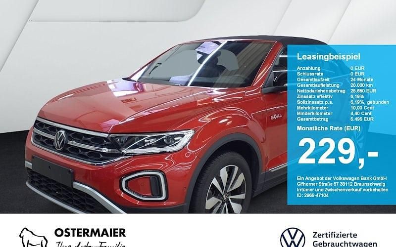 Gebraucht VW T-Roc Goal 116 PS (85 kW) 2025 Rot SUV