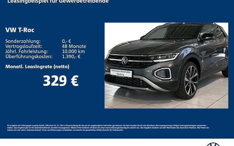 Grau Neu 2025 VW T-Roc Style SUV | 49.052 € (Teuer) - Bild 1/4