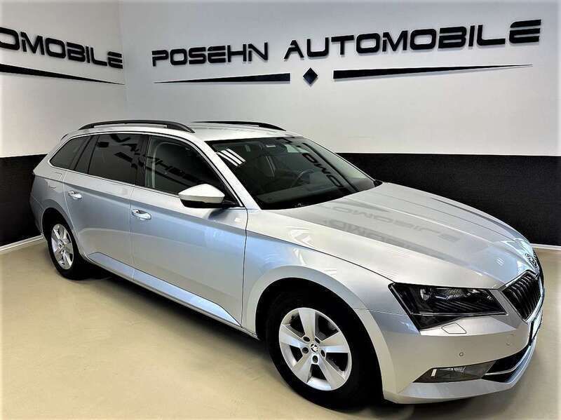 Brilliantsilber Gebraucht 2016 Skoda Superb Ambition Kombi | 15.700 € (Fairer Preis) - Bild 1/4