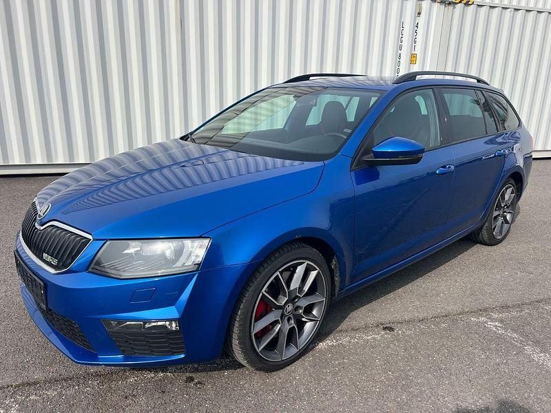 Gebraucht Skoda Octavia RS 184 PS (135 kW) 2014 Blau Kleinwagen