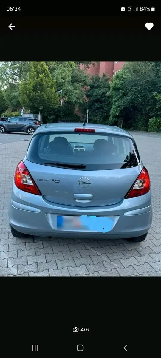 Gebraucht Opel Corsa 68 PS (50 kW) 2008 Grau Kleinwagen