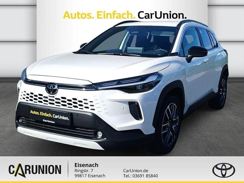 Neu Toyota Corolla Cross Comfort 178 PS (130 kW) 2025 Platinum weiss SUV