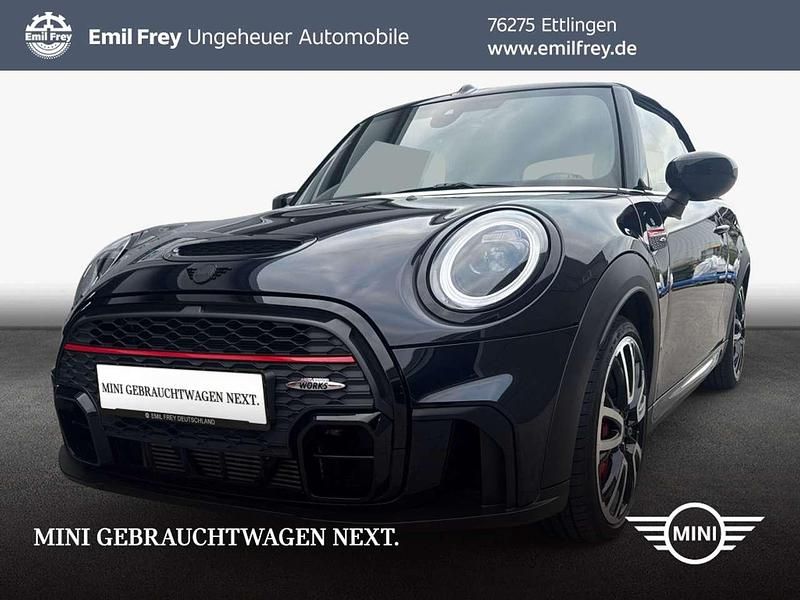 Schwarz Gebraucht 2023 Mini John Cooper Works Cabriolet Cabrio | 36.990 € (Fairer Preis) - Bild 1/3