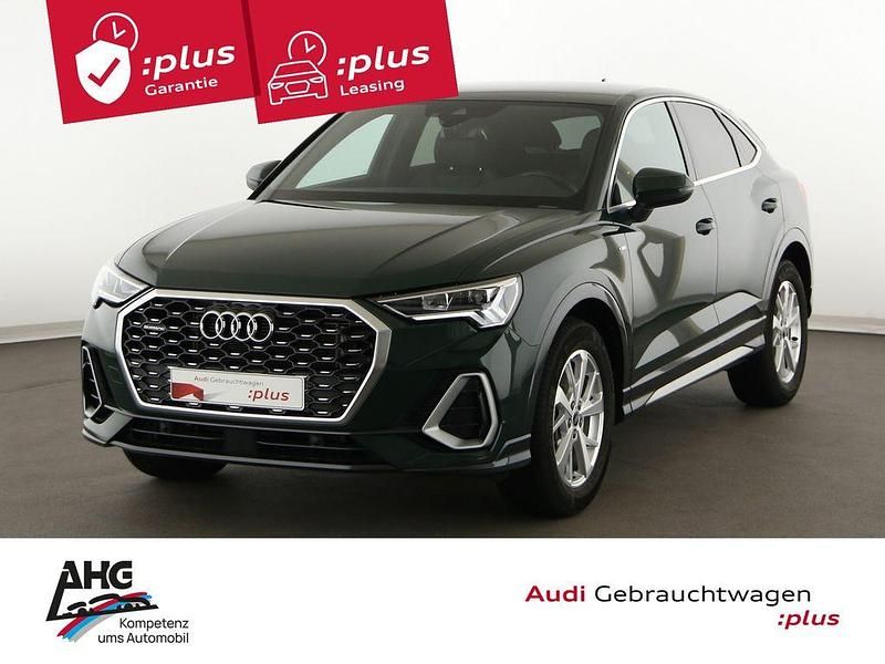 Goodwoodgrün perleffekt Gebraucht 2022 Audi Q3 Sportback S-Line SUV | 39.990 € (Fairer Preis) - Bild 1/4