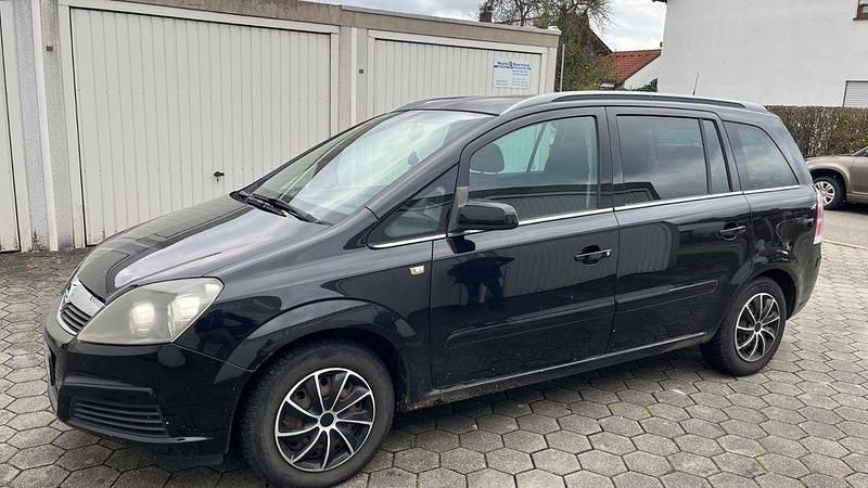 Schwarz Gebraucht 2006 Opel Zafira Van / Kleinbus | 1.190 € (Superpreis) - Bild 1/4