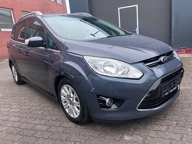 Gebraucht Ford Grand C-Max Titanium 140 PS (102 kW) 2012 Blau Van / Kleinbus