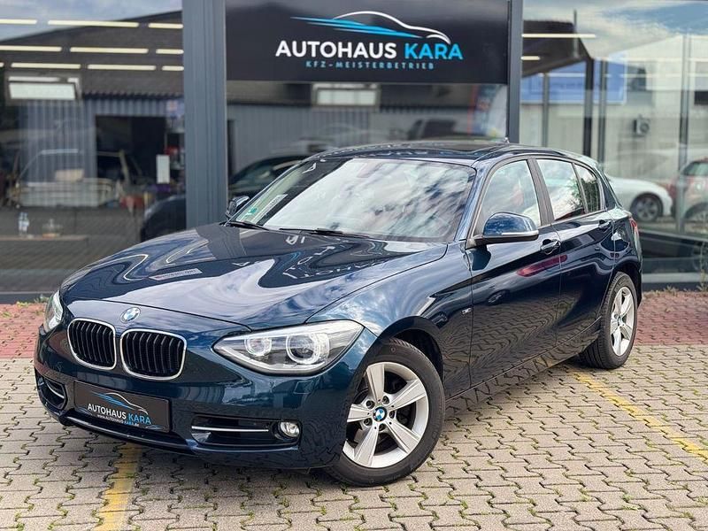 Blau Gebraucht 2012 BMW 118 Sport Line Kleinwagen | 12.299 € (Etwas zu teuer) - Bild 1/4