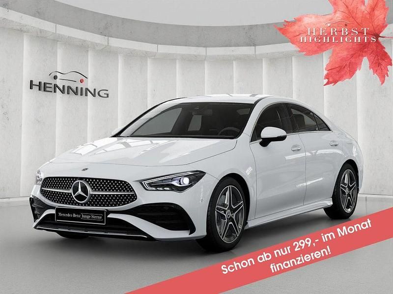 Weiß Gebraucht 2024 Mercedes CLA200 AMG Coupé | 37.680 € (Etwas zu teuer) - Bild 1/4