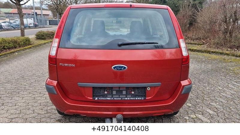 Gebraucht Ford Fusion Style 80 PS (58 kW) 2009 Rot Kleinwagen