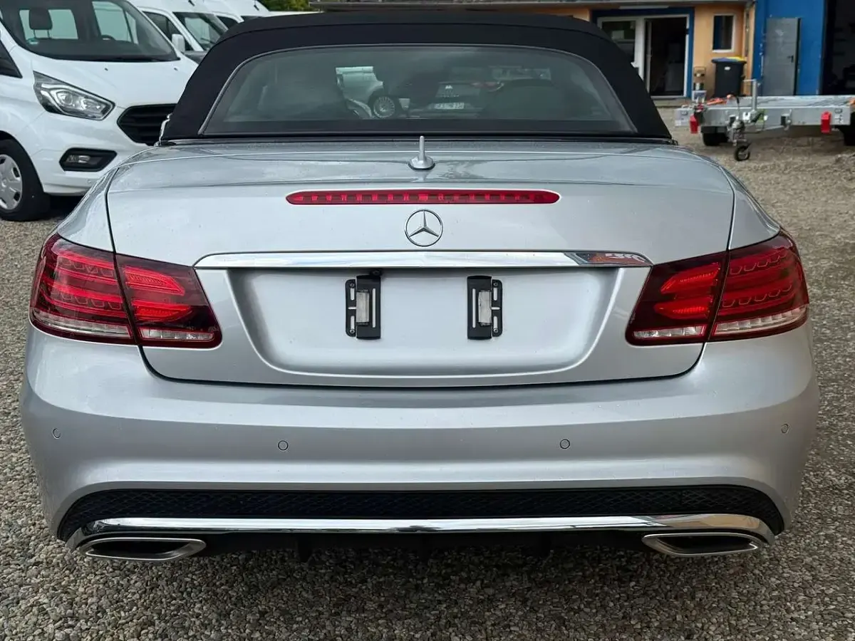 Gebraucht Mercedes E350 AMG 258 PS (189 kW) 2016 Iridiumsilber  metalliclack Cabrio