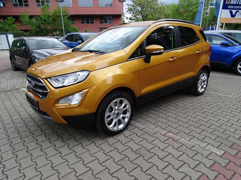 Gelb Gebraucht 2022 Ford Ecosport Titanium SUV | 14.900 € (Superpreis) - Bild 1/4