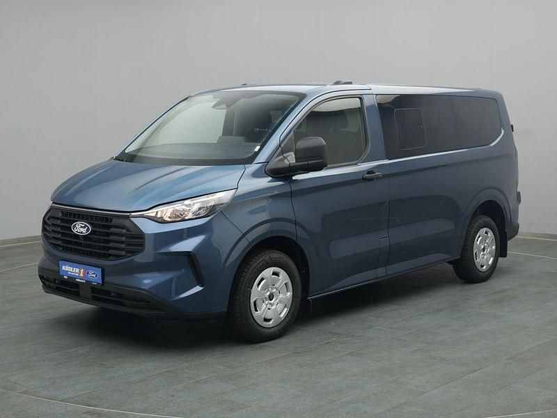 Neu Ford Transit Custom Trend 136 PS (100 kW) 2025 Blau (blau / chrome blue) Kombi