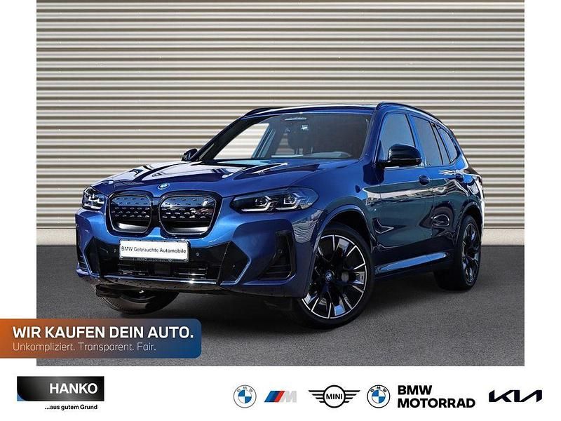 Gebraucht BMW iX3 Shadowline 210 kW (286 PS) 2023 Phytonicblau SUV