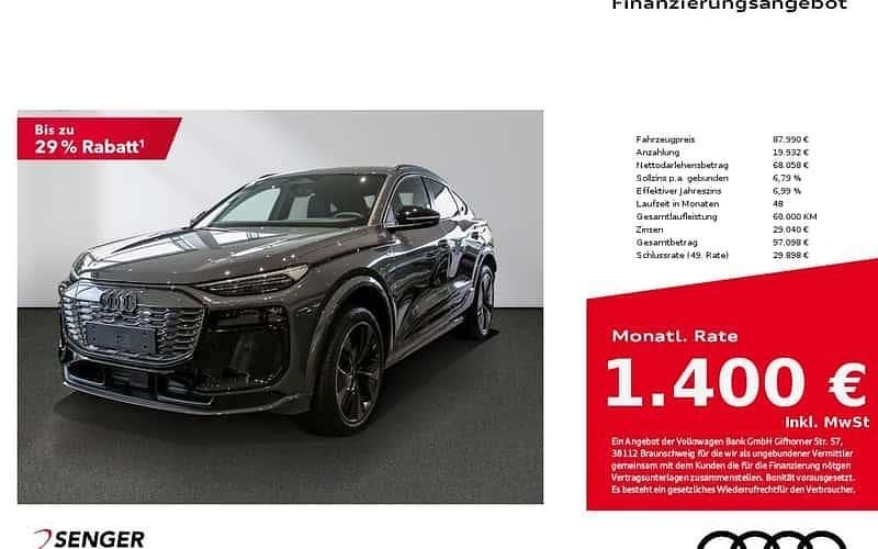 Grau Neu 2025 Audi Q6 Sportback e-tron Ambiente SUV | 87.990 € (Superpreis) - Bild 1/4