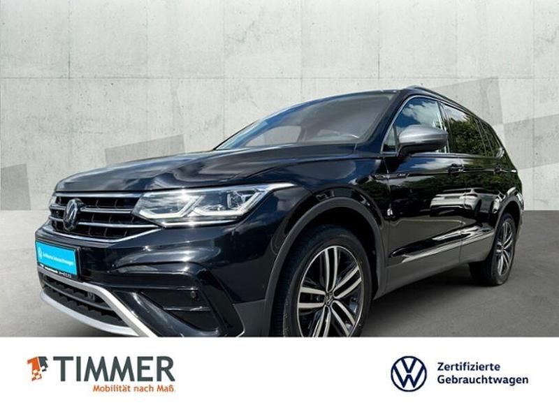 Schwarz Gebraucht 2022 VW Tiguan Allspace Elegance SUV | 35.000 € (Fairer Preis) - Bild 1/4