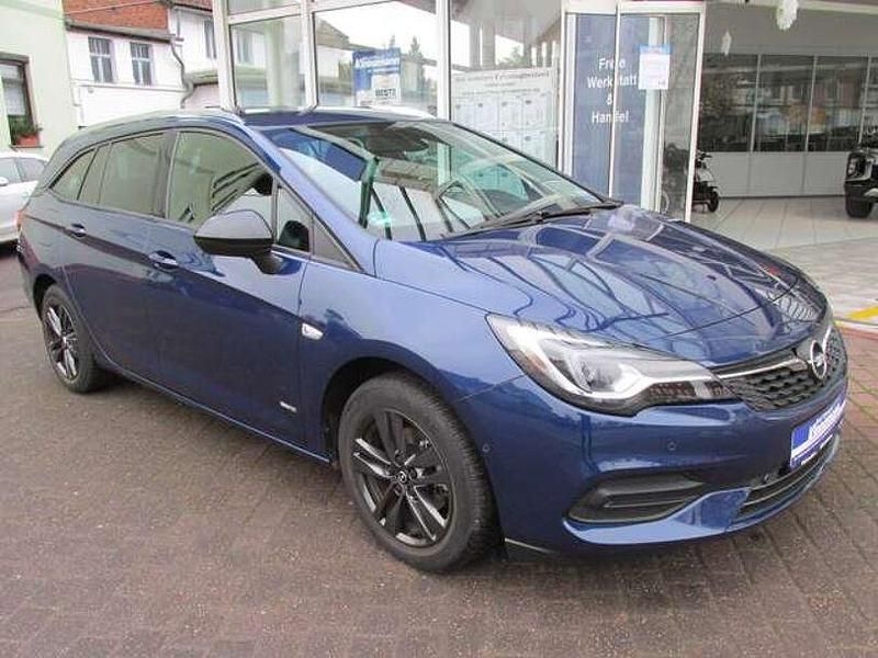 Gebraucht Opel Astra 131 PS (96 kW) 2021 Nautic blau Kombi