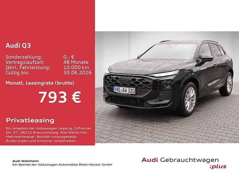Gebraucht Audi Q3 Ambiente 265 PS (194 kW) 2025 Mythosschwarz metallic SUV