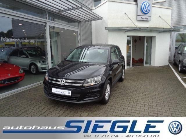 Schwarz metallic Gebraucht 2014 VW Tiguan SUV | 17.440 € (Teuer) - Bild 1/4