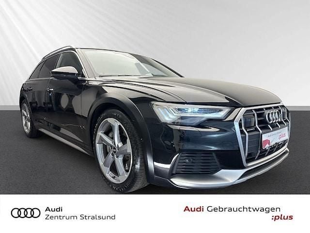 Mythosschwarz metallic Gebraucht 2024 Audi A6 Allroad Ambiente Kombi | 62.990 € (Superpreis) - Bild 1/4