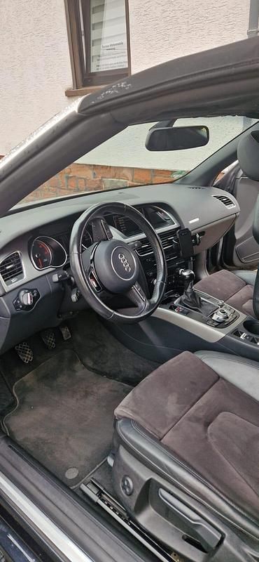 Usata Audi A5 Cabriolet S-Line 177 CV (130 kW) 2013 Nero Cabrio