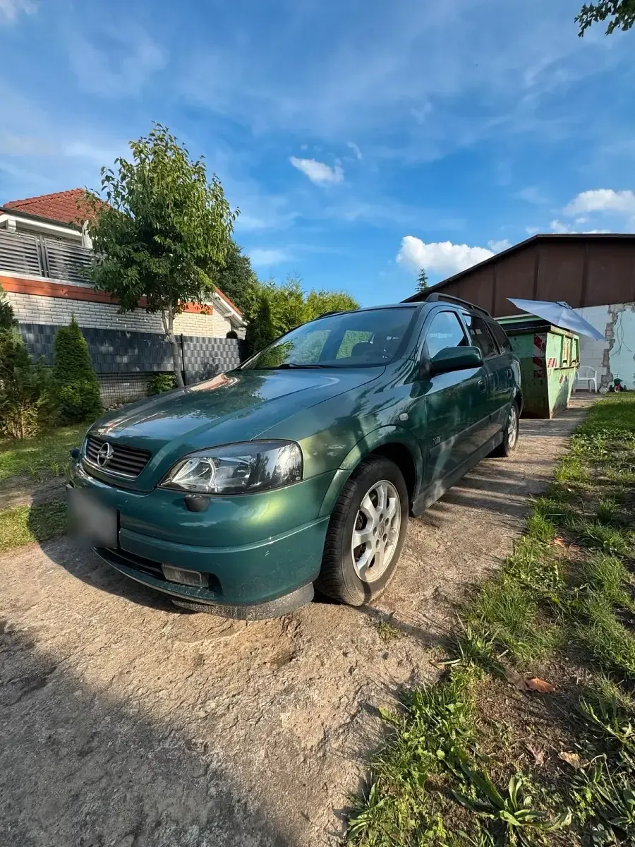 Gebraucht Opel Astra 125 PS (91 kW) 2002 Grün Kombi