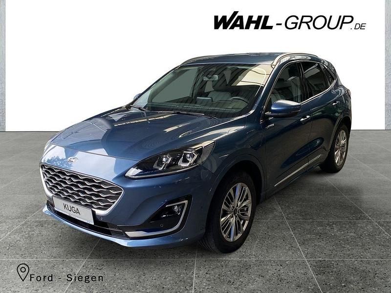 Blau Gebraucht 2022 Ford Kuga Vignale SUV | 28.450 € (Fairer Preis) - Bild 1/4