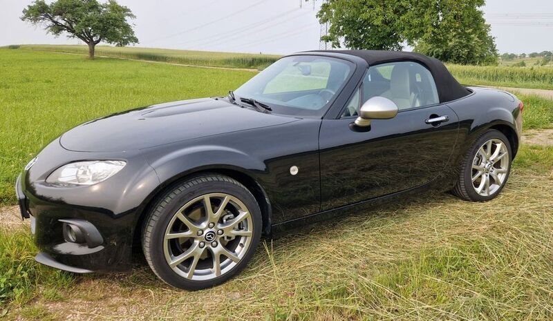 Schwarz Gebraucht 2014 Mazda MX5 Sendo Cabrio | 15.900 € (Fairer Preis) - Bild 1/4