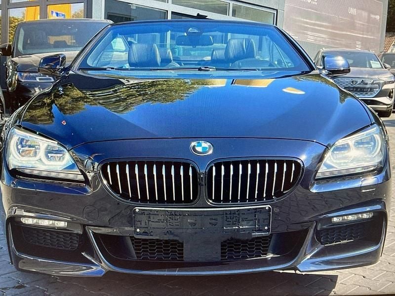 Schwarz Gebraucht 2013 BMW 640 Cabriolet Comfort Edition Cabrio | 26.640 € (Fairer Preis) - Bild 1/4