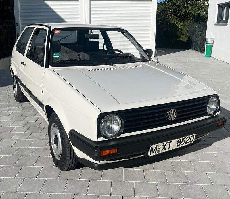 Weiß Gebraucht 1989 VW Golf II Kleinwagen | 3.999 € - Bild 1/4