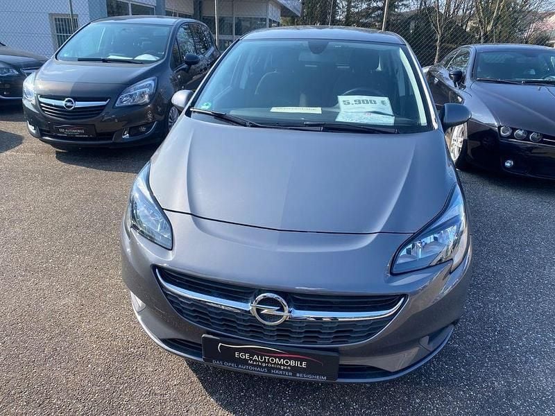 Gebraucht Opel Corsa Edition 90 PS (66 kW) 2015 Grau Kleinwagen
