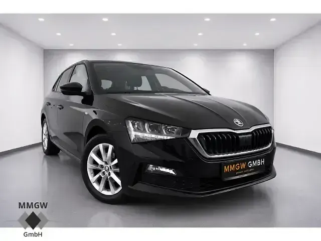 Gebraucht Skoda Scala Ambition 110 PS (80 kW) 2021 Schwarz Kleinwagen