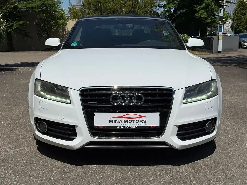 Gebraucht Audi A5 Cabriolet S-Line 239 PS (175 kW) 2011 Weiß Cabrio