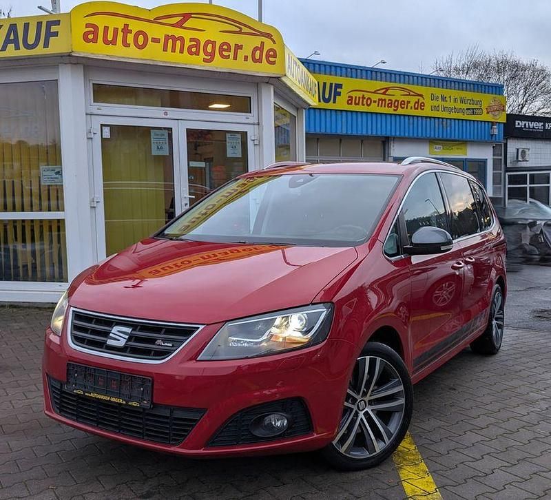 Rot Gebraucht 2017 Seat Alhambra FR Van / Kleinbus | 18.600 € (Guter Preis) - Bild 1/4