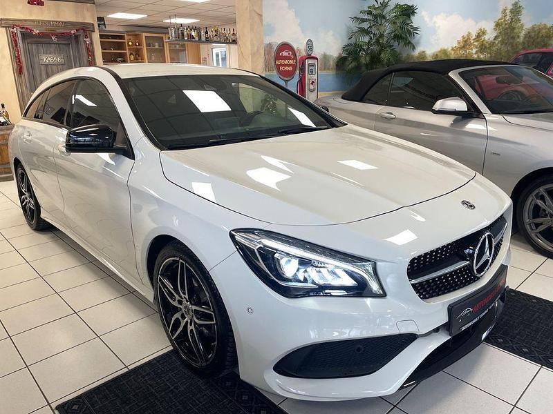 Gebraucht Mercedes CLA200 Shooting Brake AMG line 156 PS (114 kW) 2017 Weiß Kombi