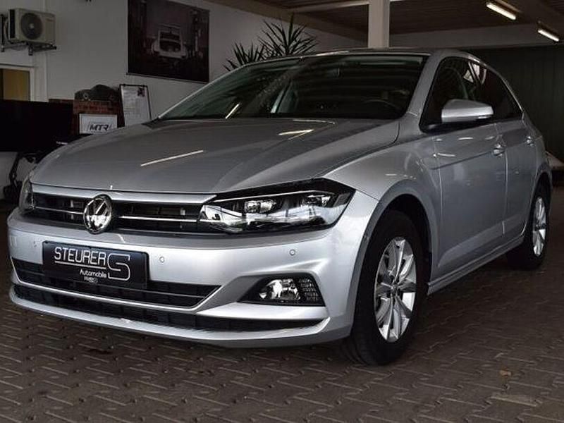 Silber Gebraucht 2018 VW Polo Highline Kleinwagen | 16.390 € (Fairer Preis) - Bild 1/4