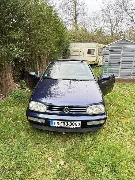 Gebraucht VW Golf Cabriolet 90 PS (66 kW) 1997 Blau Cabrio